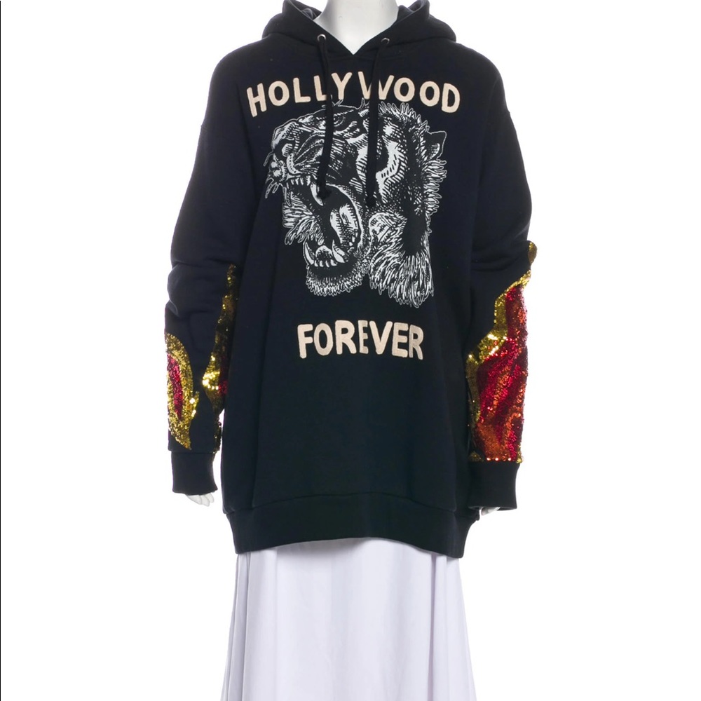 Authentic Gucci Hollywood forever hoodie size medium